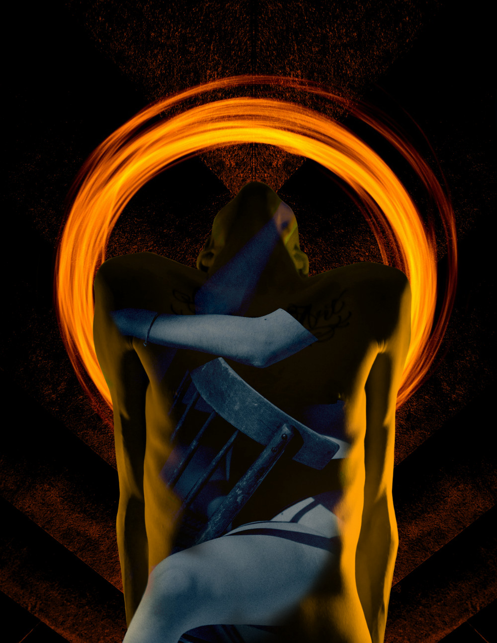 MEDIA/ART - COLLAGE - Impish, 34x44, 2026, Jonny Garcia.jpg|ART - COLLAGE - Impish, 34x44, 2026, Jonny Garcia.jpg