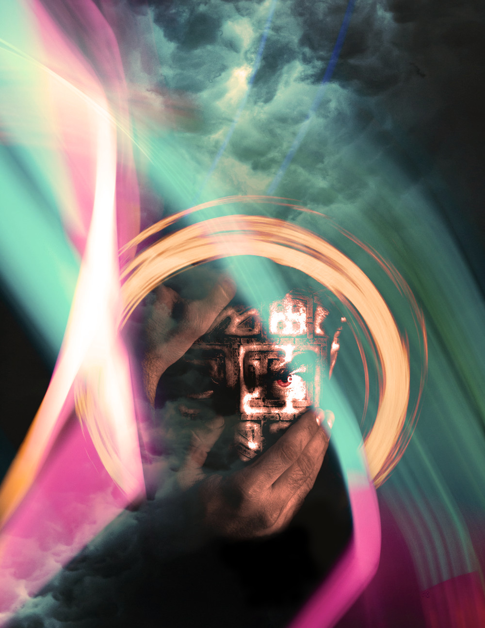 MEDIA/ART - COLLAGE - Sheen, 2025, 34x44, Jonny Garcia.jpg|ART - COLLAGE - Sheen, 2025, 34x44, Jonny Garcia.jpg